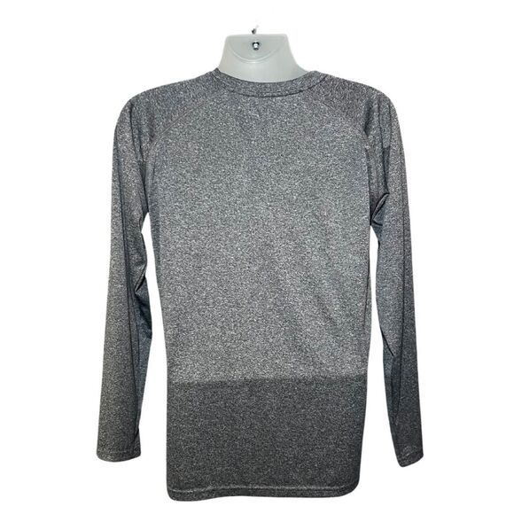 NHL Boston Bruins Men’s Medium Dry Fit Graphic Long Sleeve Tee Shirt Charcoal - Picture 2 of 3